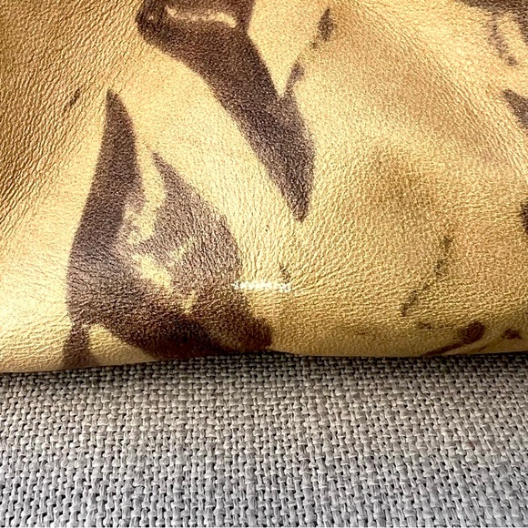 Moschino Leather Recycle Drawstring Bag Tote With Shoulder Strap - Picture 5 of 14